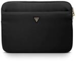 GUESS Laptop tok Nylon Triangle Logo 13" fekete GUCS13NTMLBK (GUCS13NTMLBK)