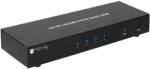 Techly Switch KVM Techly IDATA DP-KVM4, 4x1 DisplayPort , Black (IDATA-DP-KVM4)