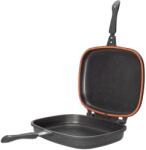 NEOKLIEN Tigaie grill NK-IDGR36, NeoKlein, tip tigaie grill, tip plita gaz, electric, diametru 36 mm, maner, negru (NK-IDGR36)
