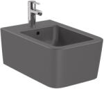 Roca Bideu Roca A357535640, Inspira Square, montaj suspendat, preaplin, utilizare igienica si eficienta, antracit (A357535640)
