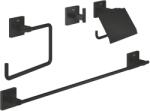 GROHE Pachet accesorii baie Grohe 411152430, 4in1 Start Cube, tip instalare pe perete, numar piese 4, negru (411152430)