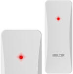 BALDR Időjárás állomás külső érzékelő, BALDR, fehér, vezeték nélküli, 433, 92 MHz, 60 m hatótáv, elemes (2 × AA, nem tartozék), kompatibilis: Berdsen BD-910/BD-907/BD-908/BD-909/BD-906 (TE392201)