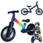 Trike Fix Drezină pentru copii cu lumini LED Trike Fix Glow, albastru marin IK-KX2867_4 (KX28674)
