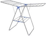 MagicHome CD135 uscător de rufe, gri, 137 × 60 × 92 cm, cu suprafață de uscare de 13, 5 m, cu capacitate de 15 kg, în variantă pliabilă, cu cadru din combinație de metal și plastic, pentru utilizare la interior
