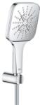 GROHE Rainshower SmartActive 130 Cube falitartós zuhanygarnitúra, 3 funkciós kézizuhannyal, króm (GR-26589000)