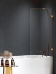 New Trendy Eventa Copper Brushed zuhanyparaván 50 cm egyrészes réz csiszolt/átlátszó üveg EXK-8211 (EXK8211)