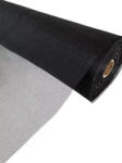  Szúnyogháló fekete üvegszálas PROFI 150 cm x 10 m (PE-2925M10)