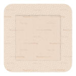 MEPILEX Border Flex Lite 4 rétegű, öntapadó szilikonos habkötszer, 10 × 10 cm