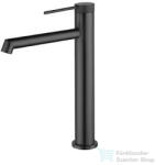 AREZZO design BEMUTATÓTERMI AREZZO design PALMFIELD magasított mosdó csaptelep, leeresztő nélkül, gun metal AR-1102GM (AR-1102GM-BEMUTATO)