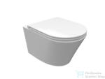 AREZZO design BEMUTATÓTERMI AREZZO design INDIANA Rimless függesztett wc + slim, soft-close ülőke AR-100R+AR-ISCSLIM (AR-100R_AR-ISCSLIM-BEMUTATO)