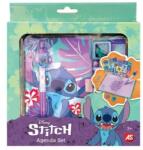Kids Stitch titkos napló tollal és nyomdával - virágos