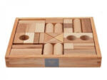 Wooden Story natúr építőkockák - 30 db (WS01)