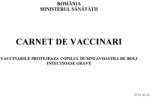  Carnet de vaccinari pentru copii