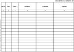  Registru grafic de curatenie al cabinetului medical