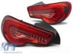  Tuning LED hátsó lámpa szett Toyota GT86 2012-2021, karbon alap, bal és jobb (ABTLT6021066)