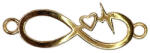 Paracord Microcord charm - Love2 (CHR-SIN-007)