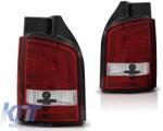  LED tuning hátsó lámpa szett Volkswagen T5 2003-2009, teljesen füstös alap, bal és jobb (ABTLV6021135)