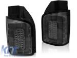  Tuning LED hátsó lámpa szett VW T6 2015-2019, teljesen füstölt alap, bal és jobb, gyári halogén hátsó lámpával szerelt modellekhez (ABTLV6021151)