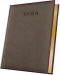 Herlitz Agenda A5 zilnica, datata 2027, HERLITZ Premium Deluxe Alghero maro/burgundy
