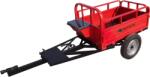 Bisonte Agro Garden Remorca motocultor Bisonte Agro Garden BTA-500R, max. 500 kg, dimensiuni bena 1250 x 800 x 500 mm (BT6000036)