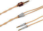 DD HIFI BC150G 3.5MM EXTENDED - Cablu de căști balansat din argint și OCC cu conector 4.4mm - 145 cm (DDHIFI-BC150G-LONG35-145)