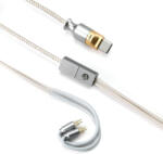 DD HIFI M110C - cablu pentru căști OFC cu microfon și conector Type-C, cu DAC USB încorporat și amplificator pentru căști, 32bit 384kHz PCM - 2-PIN (DDHIFI-M110C-2PIN)