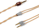 DD HIFI BC150G FLAT 3.5MM - Cablu pentru căști simetric din argint și OCC cu conector 4.4mm - 200 cm (DDHIFI-BC150G-FLAT35-200)