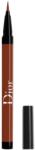 Dior Christian Dior, Diorshow On Stage, Rezistent la apă, Vârf ultra-flexibil din fetru, Culoare intensă, Tuș de ochi lichid, 676, Rugină de satin, 0.55 ml