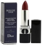 Dior Christian Dior, Couture Colour, Finisaj satinat, Ruj cremos, 743, Zinnia Roșie, Reincărcabilă, 3.5 g