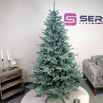 Sersimo Brad artificial 3D argintiu Sersimo Viena Select, 210 cm, suport metalic (SYG-Vienna-Blue-210)