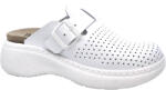 DR. FEET 21010 -es női Dr Feet bőr papucs - feher (MDS-21010feher)