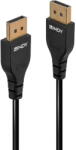 Lindy DisplayPort 1.4 Cable, Slim (black, 2 meters) (36462)