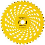 DETOOLZ Disc motocoasa 40T dinti vidia, galben, 255x25.4x2 mm, MaxPower, DZ-MC7004-S001-G01 (DZ-MC7004-S001-G01)
