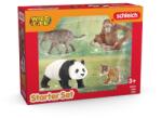 Schleich Schleich, Wild Life, Asia, set de inceput, 42736 Figurina
