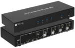 TECHLY IDATA DP-KVM4 KVM switch Rack mounting Black (101935) - vexio