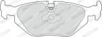 FERODO Set Placute Frana, Frana Disc Fdb850 Alpina Rle Bmw 3/Z1/Z3/Z4 Wiesmann Mf3 (FDB850)