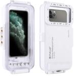 PULUZ Case Puluz 45m Waterproof Diving Case for iPhone Underwater Photo Video (white) (61550)