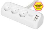 ASSMANN DIGITUS 3 Plug + 3 USB 1,5 m (DA-70626)