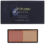 Cle de Peau Beaute Set Duo, Cle de Peau Beaute, Blush Duo, Pudră de obraz, 104, Reumplere, 2 buc, 6 g
