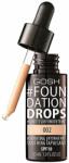 Gosh Gosh, Drops, Liquid Foundation, 002, Ivory, SPF 10, 30 ml