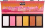 NYX Nyx, Sugar Trip Squad, Cruelty-Free, Shimmering, Highlighter Palette, 01, SQUADHP, 30 g