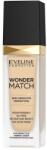 Eveline Cosmetics Eveline Cosmetics, Wonder Match Skin Absolute Perfection, Hydrating, Liquid Foundation, 05, Light Porcelain, 30 ml