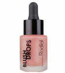 Rodial Rodial, Blush Drops, Iluminând, Fard lichid, Sărut la apus, 15 ml