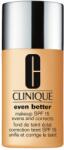 Clinique Clinique, Even Better, Natural Finish, Liquid Foundation, WN 54, Honey Wheat, SPF 15, 30 ml - healthandbeauty