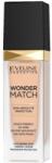 Eveline Cosmetics Eveline Cosmetics, Wonder Match Skin Absolute Perfection, Oil Free, Liquid Foundation, 16, Light Beige, 30 ml