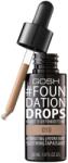 Gosh Gosh, Drops, Liquid Foundation, 010, Tan, SPF 10, 30 ml