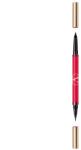 Valentino Valentino, Twin Liner, Cu două capete, Creion eyeliner gel, 02, Negru & Rosso, 8 g