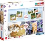 Clementoni Clementoni, SuperKit, Animals, Puzzle, Unisex, 4+ years, 2 x 30 + 48 + 28 pcs Puzzle