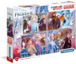 Clementoni Set, Clementoni, Supercolor, Frozen 2, Puzzle, 21411, For Girls, 3+ years, 4 pcs Puzzle