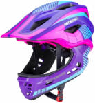 ROCKBROS Casca de bicicleta pentru copii Rockbros TT-32SBPP cu protectie detasabila pentru barbie, Violet-Roz - S (48-52 cm) (RKB5907769362224)